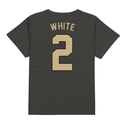 Trace White | Jersey Style Women’s High-Waisted Tee