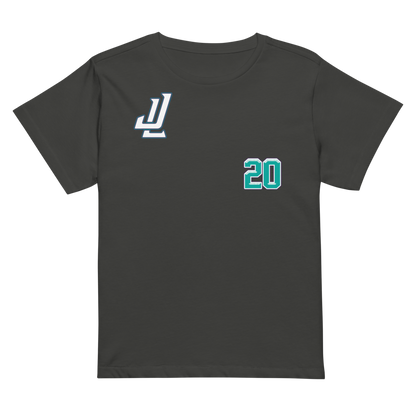 Jabari Lee | Jersey Style Women’s High-Waisted Tee