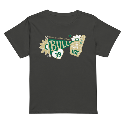 Luke Goater | Bulls Spirit Women’s High-Waisted Tee