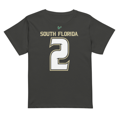 Grace Chin | Jersey-Style Women’s High-Waisted Tee