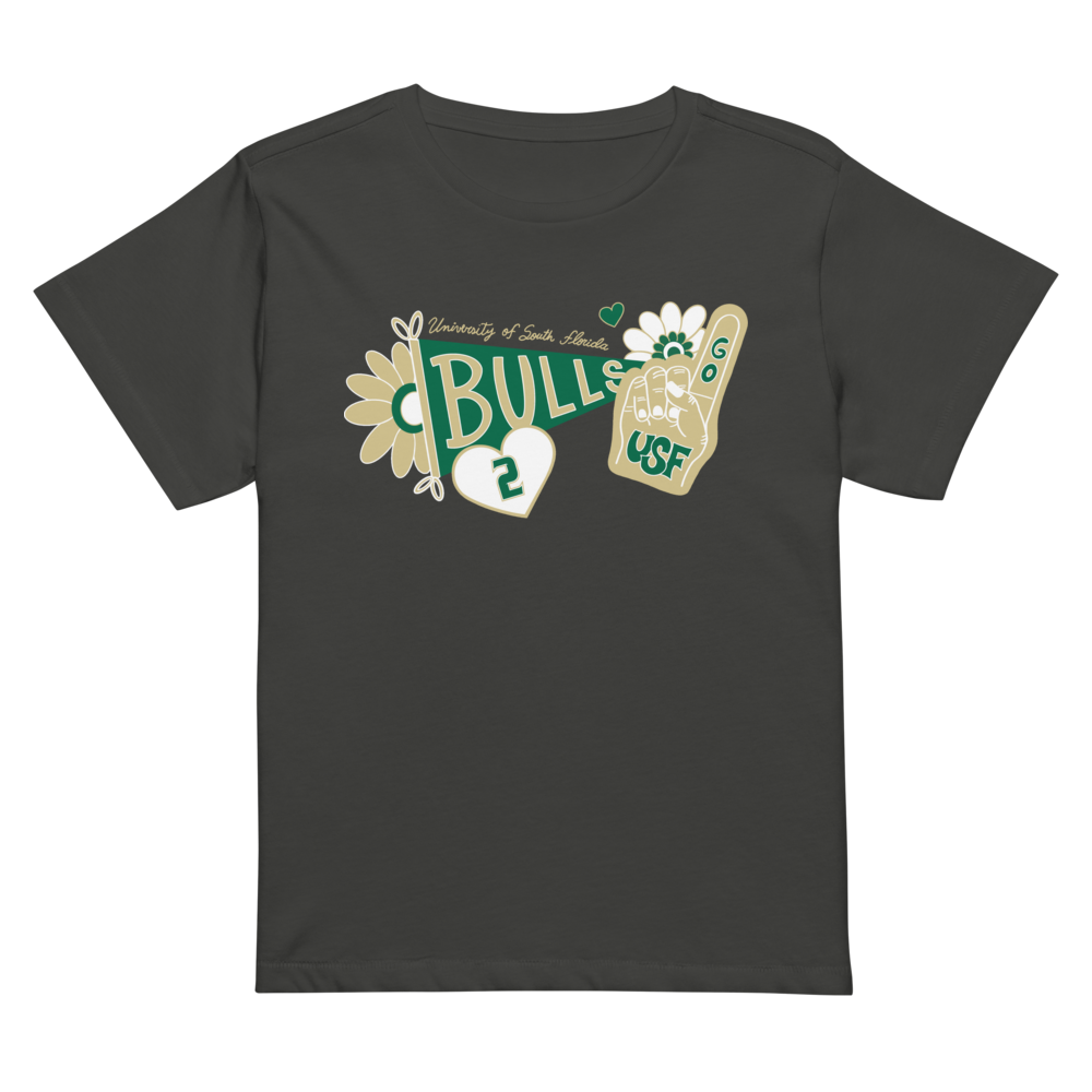 Grace Chin | Bulls Spirit Women’s High-Waisted Tee