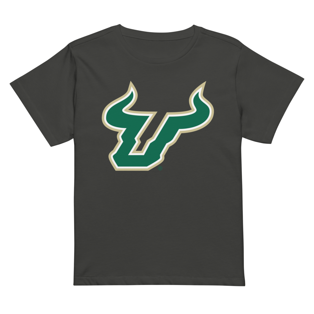 Sarah White | Bulls Front Women’s High-Waisted Tee