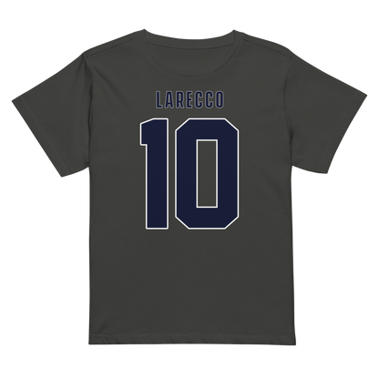 Larecco Campbell | Jersey Style Women’s High-Waisted Tee