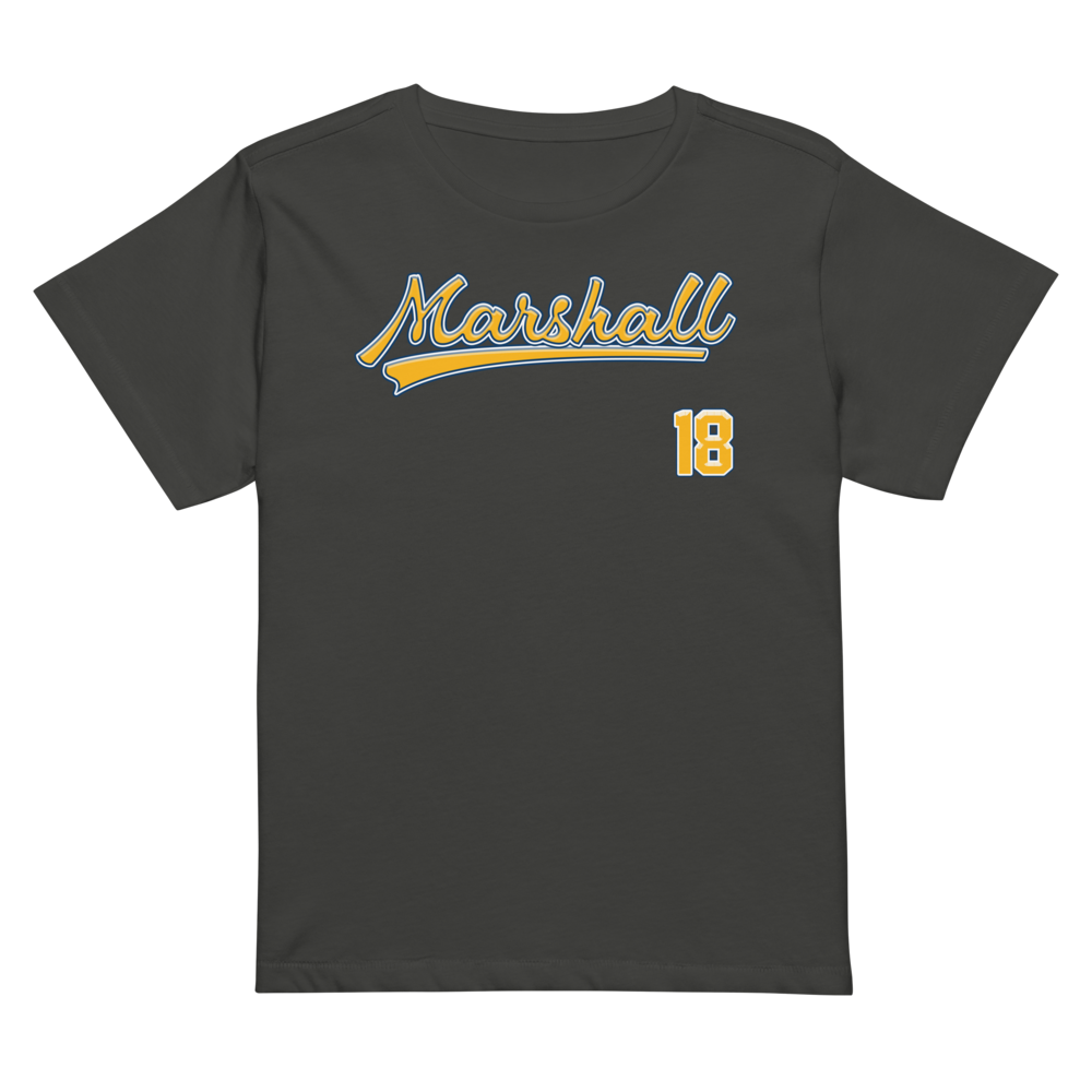 Natalie Marshall | Jersey Style Women’s High-Waisted Tee