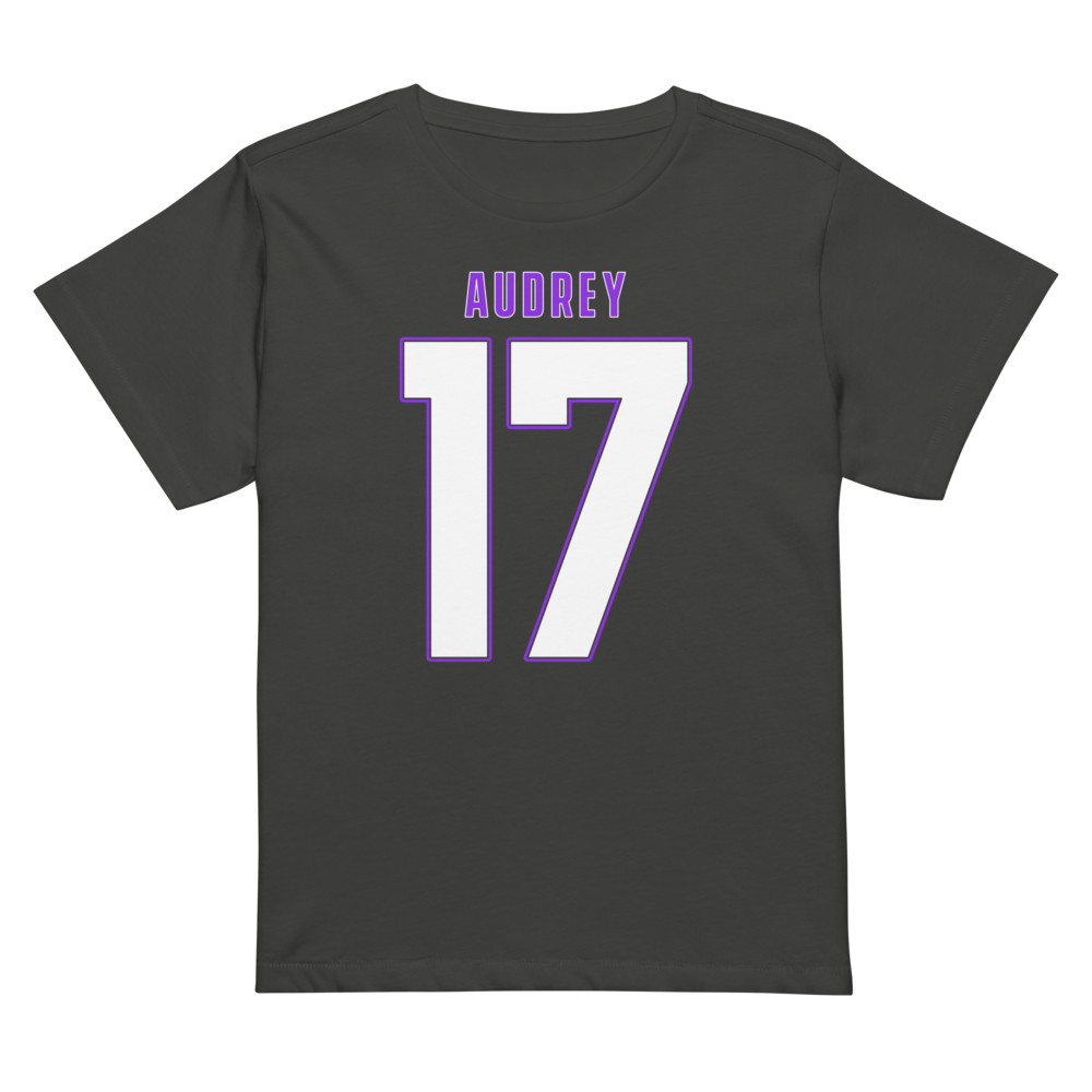 Audrey Cook | Jersey Style Women’s High-Waisted Tee