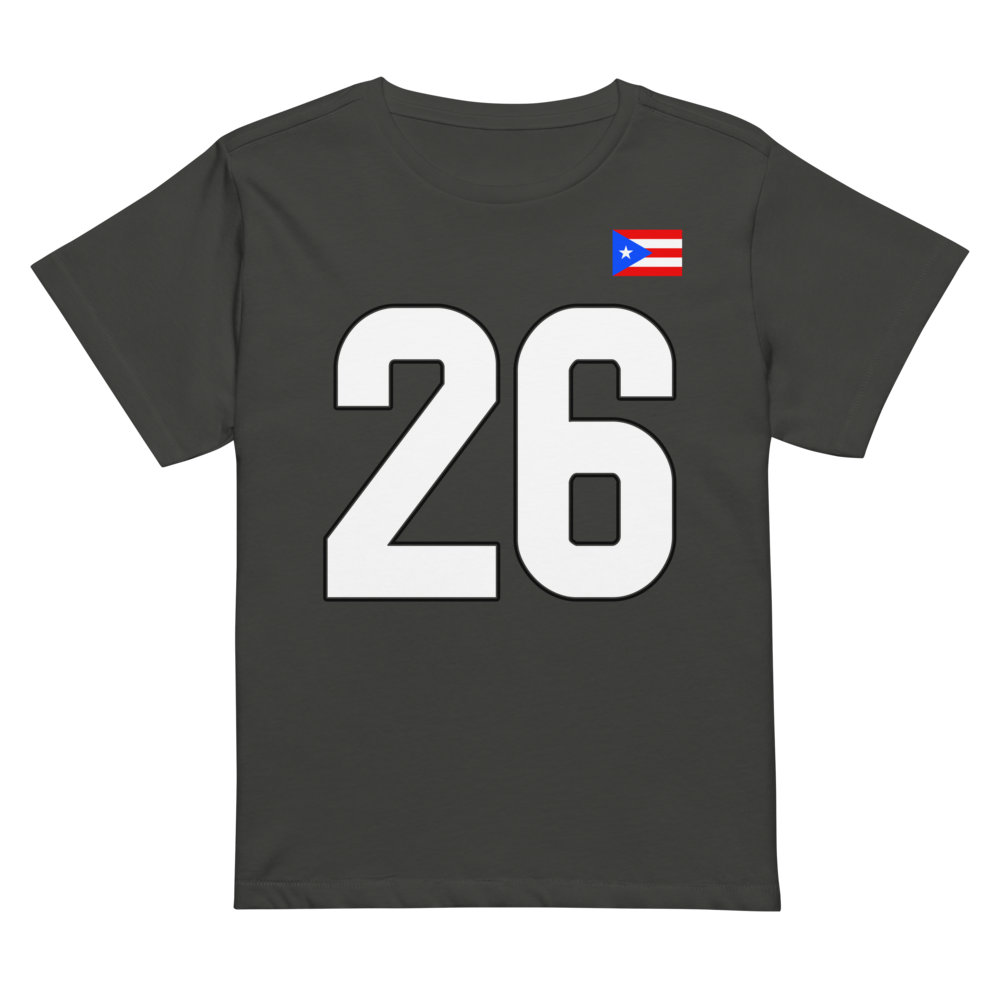 Xavier Quinones | Jersey Style Women’s High-Waisted Tee