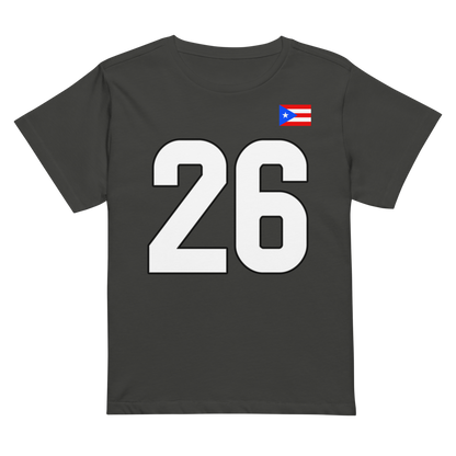 Xavier Quinones | Jersey Style Women’s High-Waisted Tee