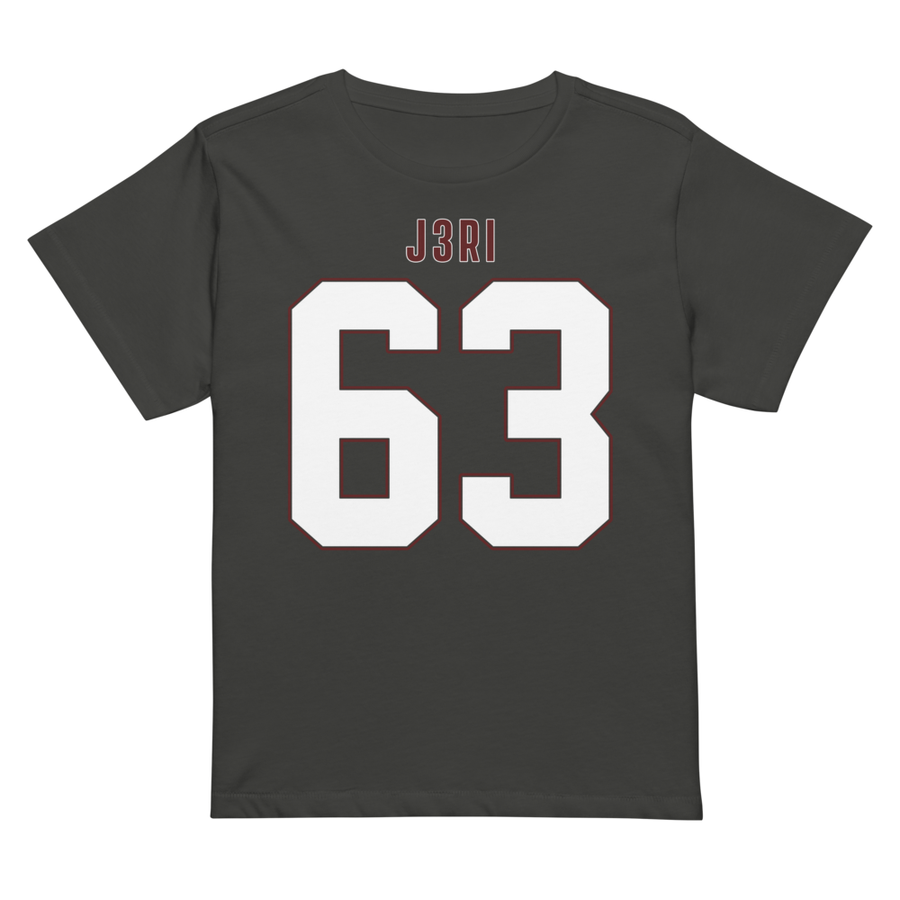 Jerimiah Lee | Jersey Style Women’s High-Waisted Tee