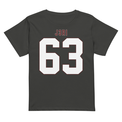 Jerimiah Lee | Jersey Style Women’s High-Waisted Tee