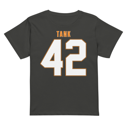 AJ Katrakazis | Jersey Style Women’s High-Waisted Tee