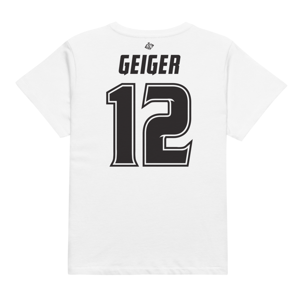 Jackson Geiger | Black & White Women’s High-Waisted Tee