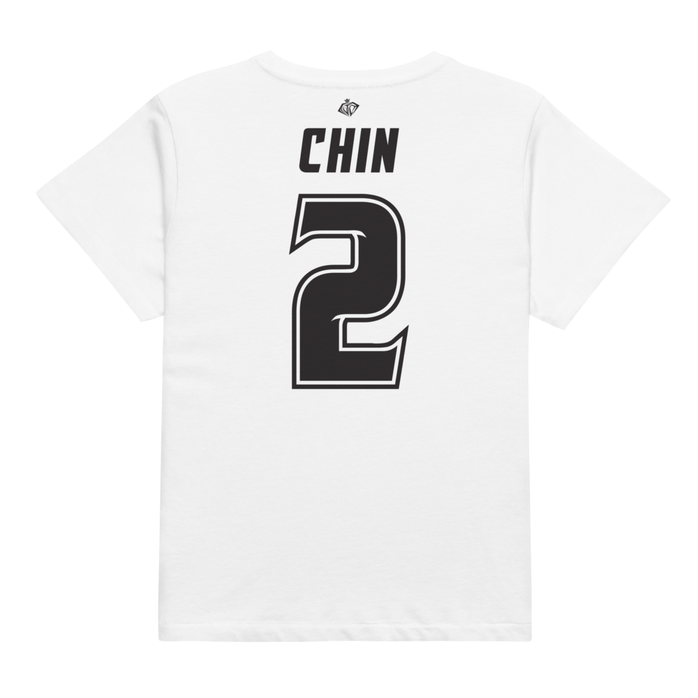 Grace Chin | Black & White Women’s High-Waisted Tee