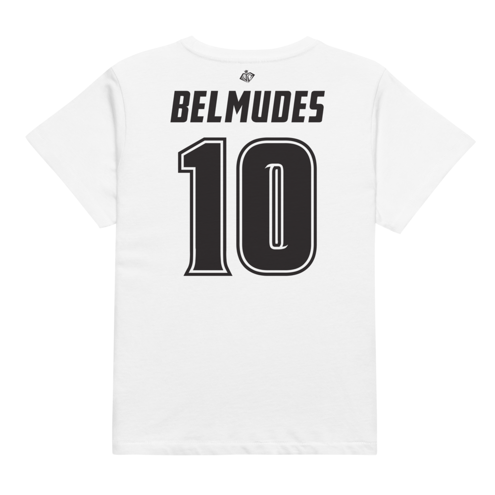 Joao Belmudes | Black & White Women’s High-Waisted Tee
