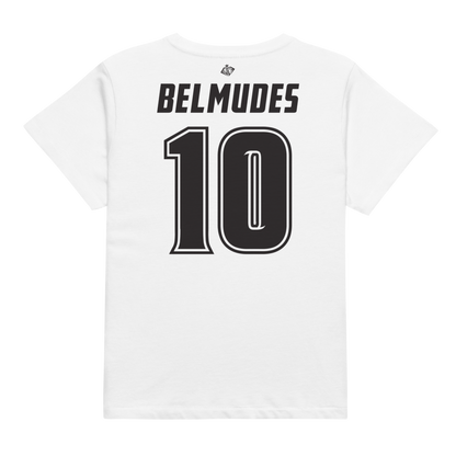 Joao Belmudes | Black & White Women’s High-Waisted Tee
