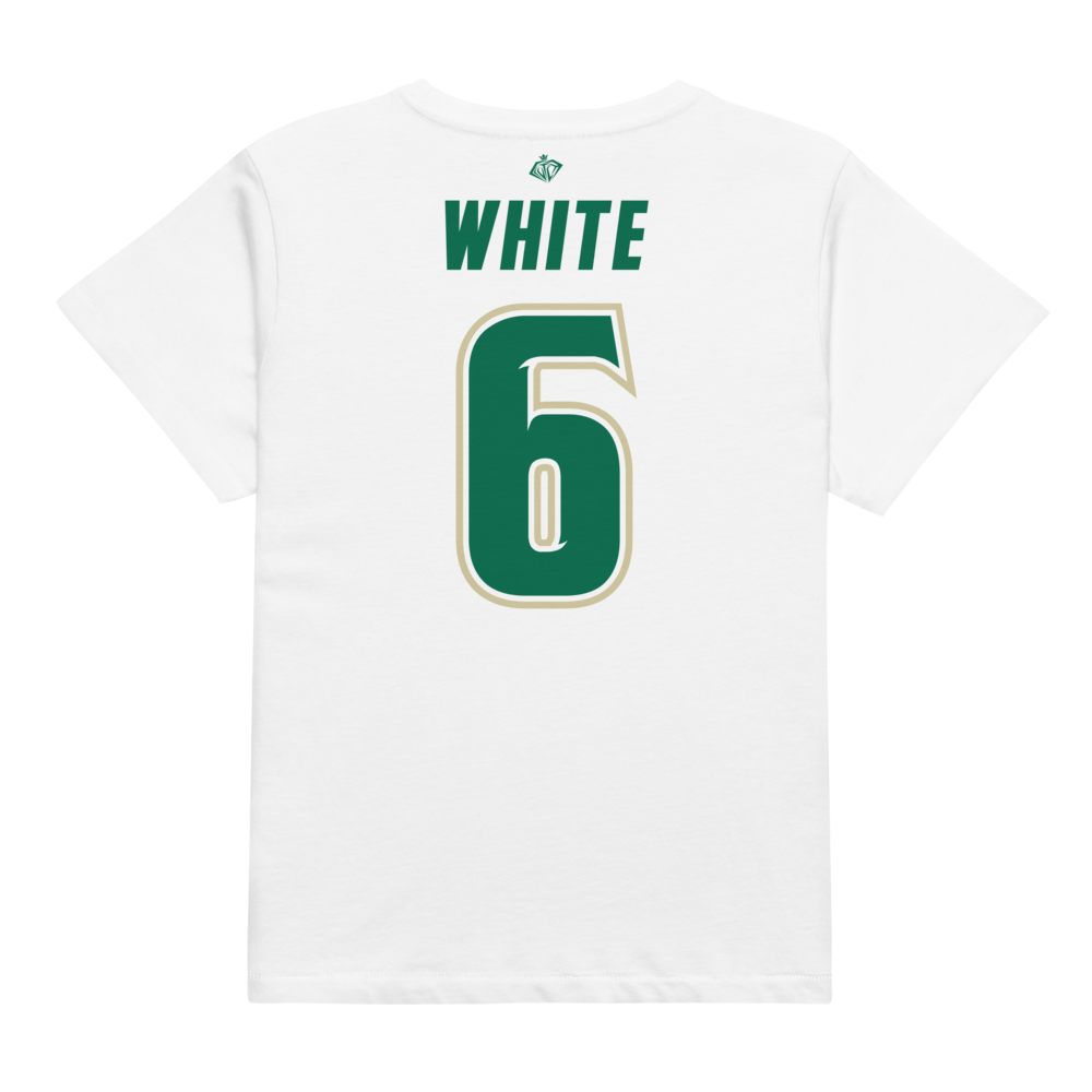 Sarah White | Bulls Spirit Women’s High-Waisted Tee