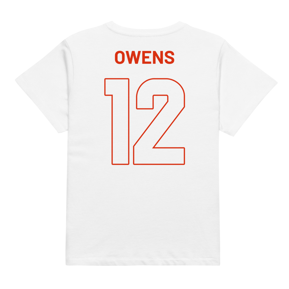 Zakai Owens | Jersey Style Women’s High-Waisted Tee