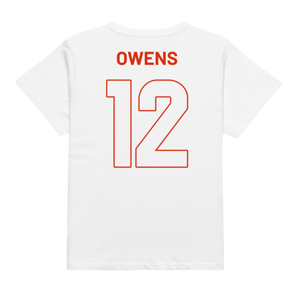 Zakai Owens | Jersey Style Women’s High-Waisted Tee