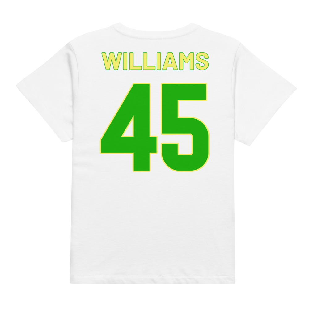 Torrence Williams | Jersey Style Women’s High-Waisted Tee