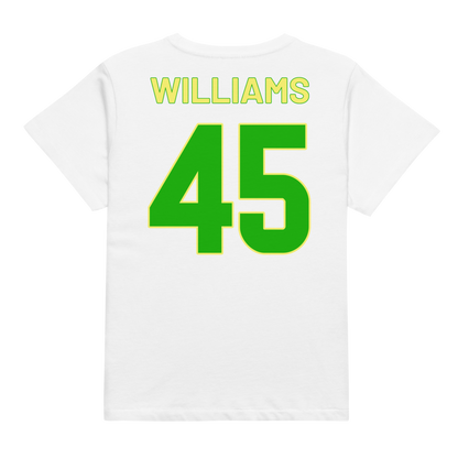 Torrence Williams | Jersey Style Women’s High-Waisted Tee
