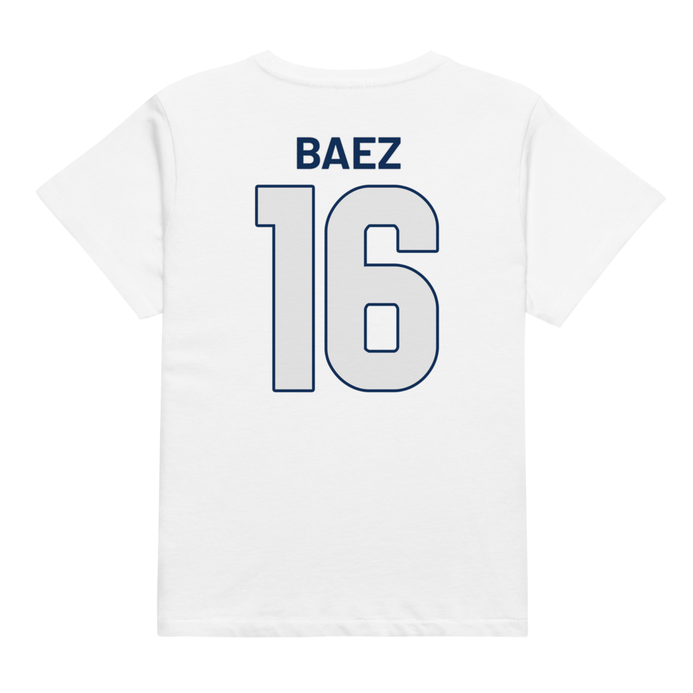 Eliasel Baez | Jersey Style Women’s High-Waisted Tee
