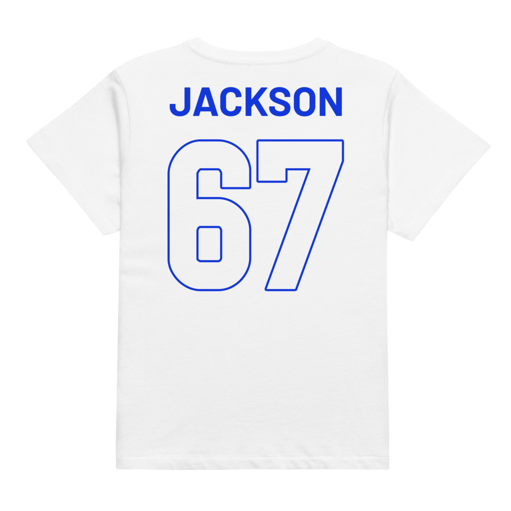 Derwin Jackson | Jersey Style Women’s High-Waisted Tee