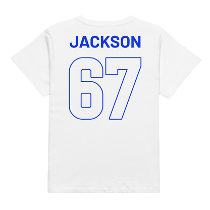 Derwin Jackson | Jersey Style Women’s High-Waisted Tee