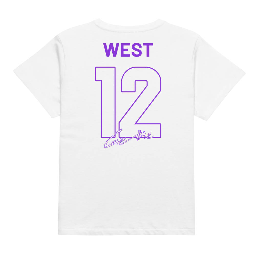George West | Jersey Style Women’s High-Waisted Tee