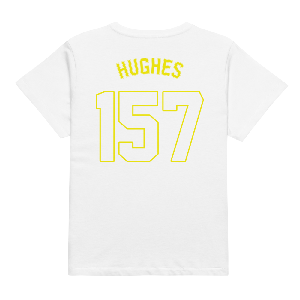Haegan Hughes | Jersey Style Women’s High-Waisted Tee