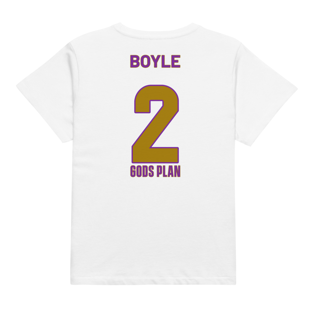 Marcellous Boyle | Jersey Style Women’s High-Waisted Tee