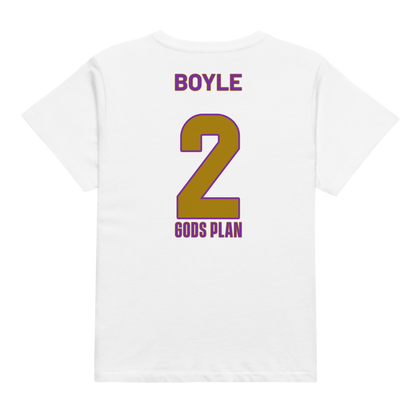Marcellous Boyle | Jersey Style Women’s High-Waisted Tee