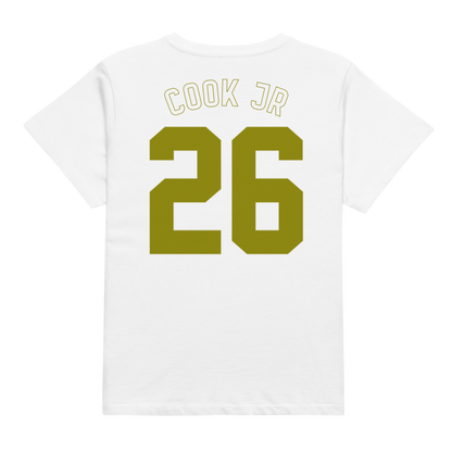 Thomas Cook Jr | Jersey Style Women’s High-Waisted Tee