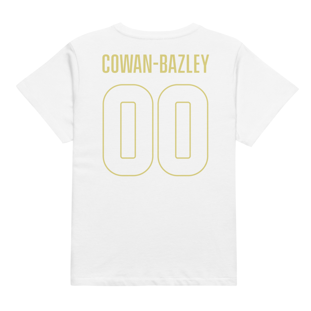 D'Vyne Cowan-Bazley | Jersey Style Women’s High-Waisted Tee
