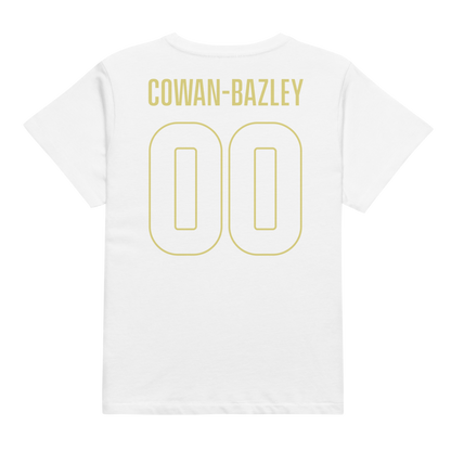 D'Vyne Cowan-Bazley | Jersey Style Women’s High-Waisted Tee