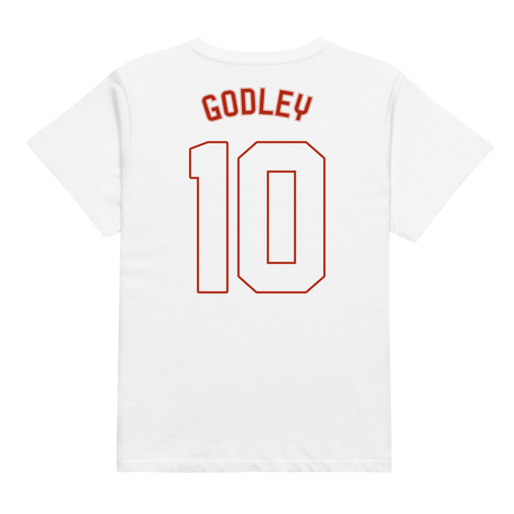 Isaiah Godley | Jersey Style Women’s High-Waisted Tee