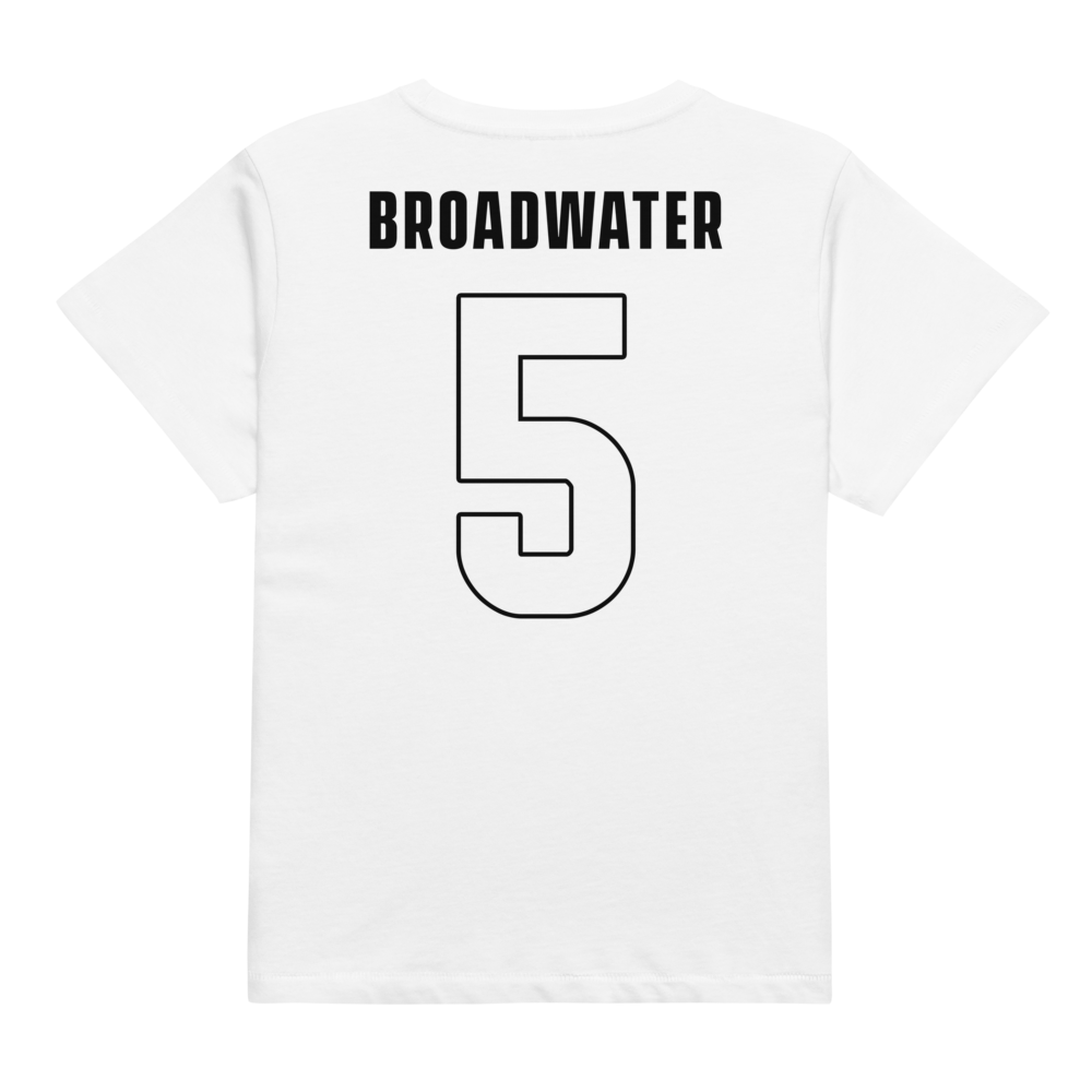 Branden Broadwater | Jersey Style Women’s High-Waisted Tee