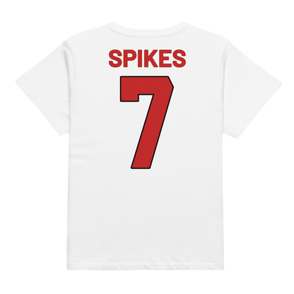 Carter Spikes | Jersey Style Women’s High-Waisted Tee