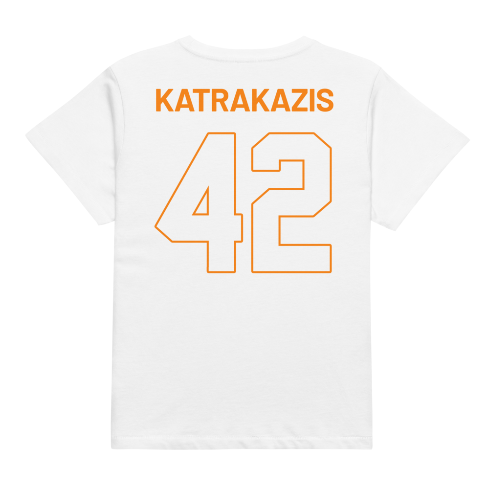AJ Katrakazis | Jersey Style Women’s High-Waisted Tee