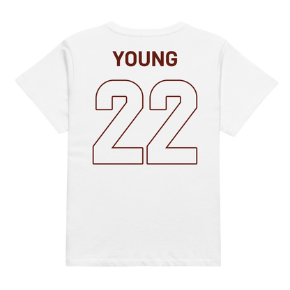 Avery Young | Jersey Style Women’s High-Waisted Tee