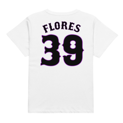Jeron Flores | Jersey Style Women’s High-Waisted Tee