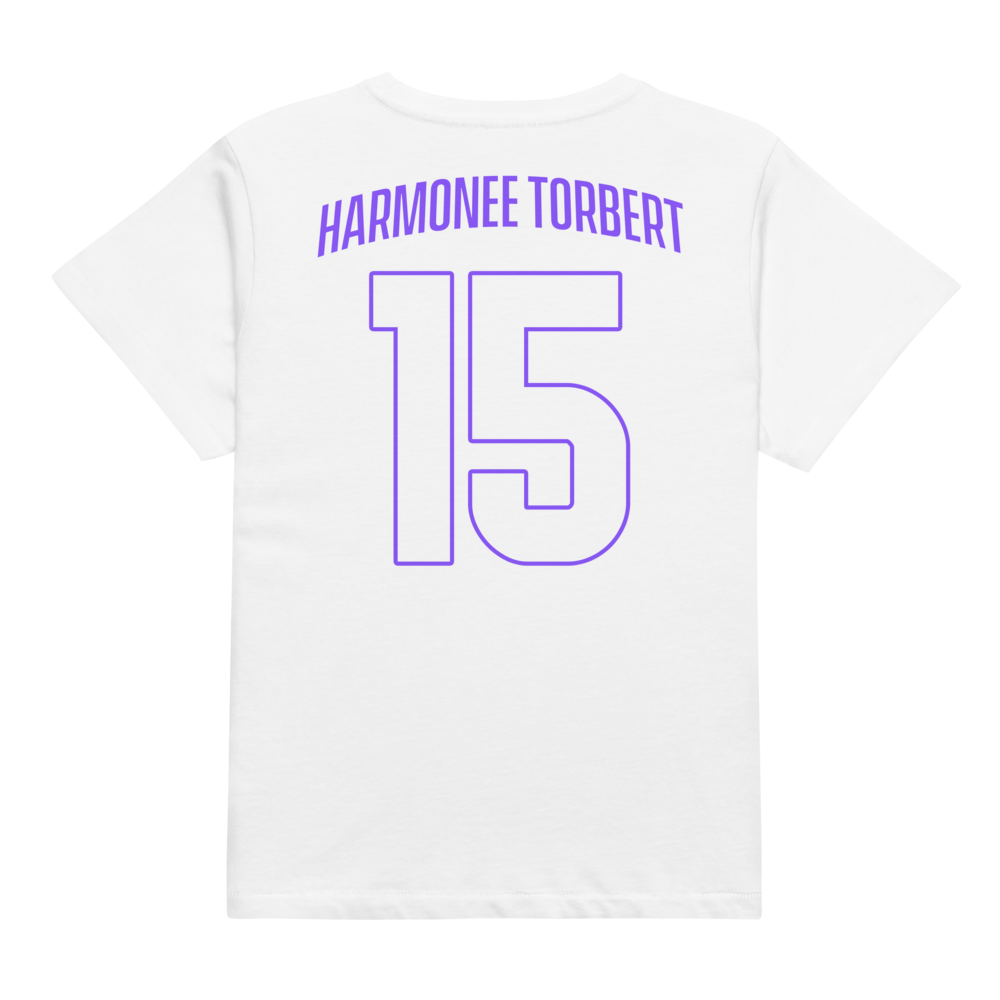 Harmonee Torbert | Jersey Style Women’s High-Waisted Tee