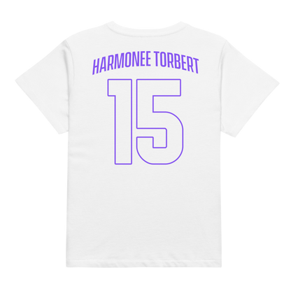 Harmonee Torbert | Jersey Style Women’s High-Waisted Tee