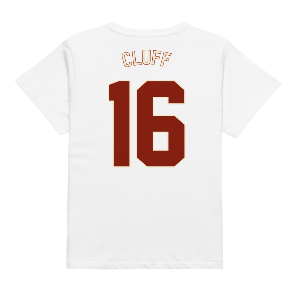 Logan Cluff | Jersey Style Women’s High-Waisted Tee