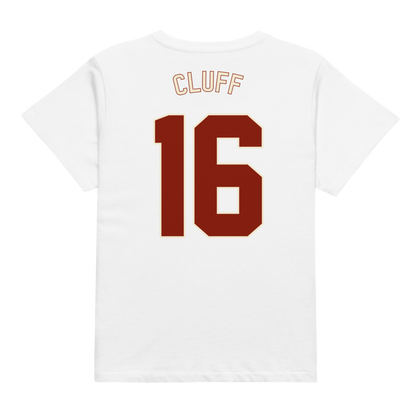 Logan Cluff | Jersey Style Women’s High-Waisted Tee