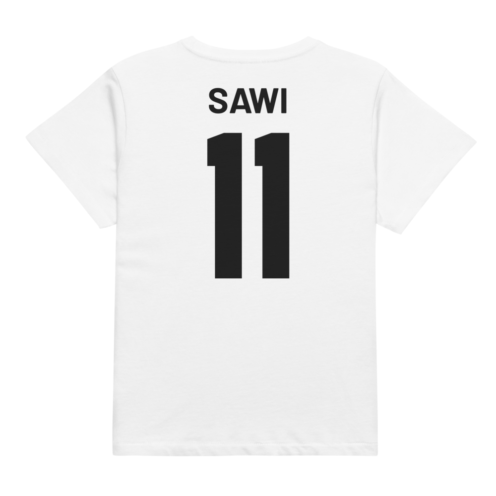 Ava Sawi | Jersey Style Women’s High-Waisted Tee