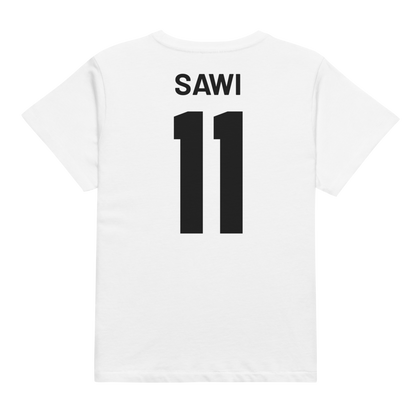 Ava Sawi | Jersey Style Women’s High-Waisted Tee