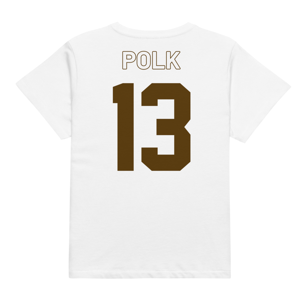 Malik Polk | Jersey Style Women’s High-Waisted Tee