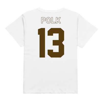 Malik Polk | Jersey Style Women’s High-Waisted Tee