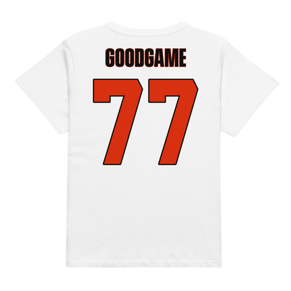 Jimari Goodgame | Jersey Style Women’s High-Waisted Tee