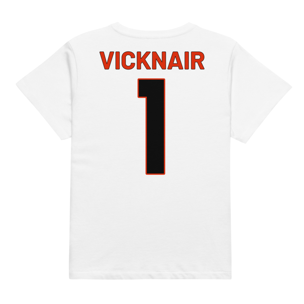 Jaydan Vicknair | Jersey Style Women’s High-Waisted Tee