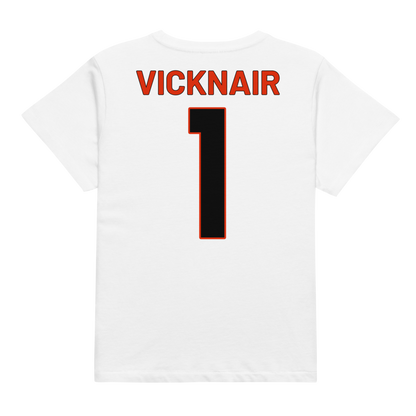 Jaydan Vicknair | Jersey Style Women’s High-Waisted Tee